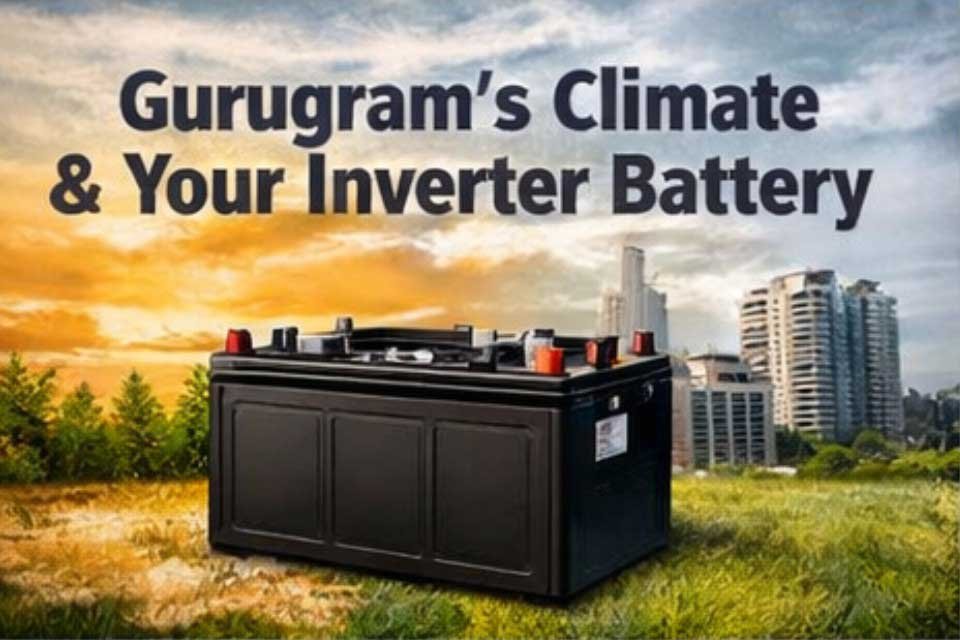 Gurugram’s Climate Affects Your Inverter Battery Performance